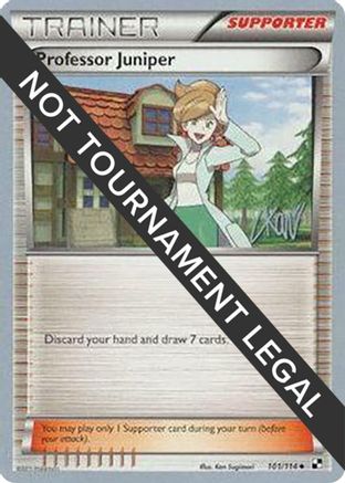 Professor Juniper (101/114) (Reshiphlosion - Christopher Kan) [World Championships 2011]-1
