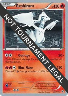 Reshiram (26/114) (Reshiphlosion - Christopher Kan) [World Championships 2011]-1