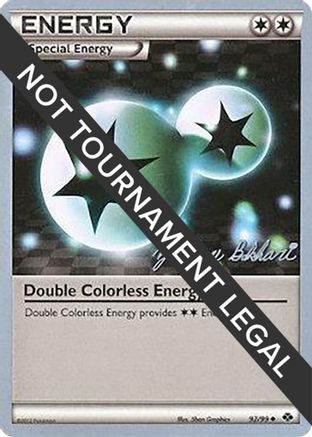 Double Colorless Energy (92/99) (CMT - Zachary Bokhari) [World Championships 2012]-1