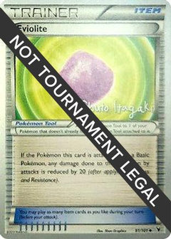 Eviolite (91/101) (Terraki-Mewtwo - Shuto Itagaki) [World Championships 2012]-1