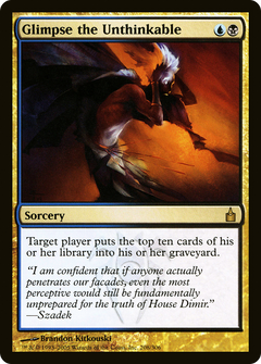 Glimpse the Unthinkable [Ravnica: City of Guilds]-1