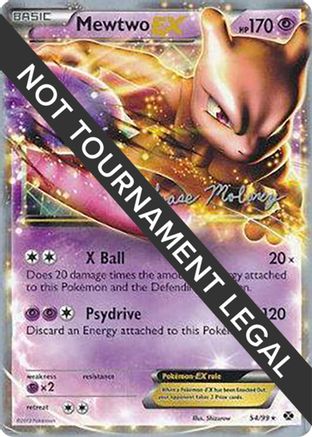 Mewtwo EX (54/99) (Eeltwo - Chase Moloney) [World Championships 2012]-1