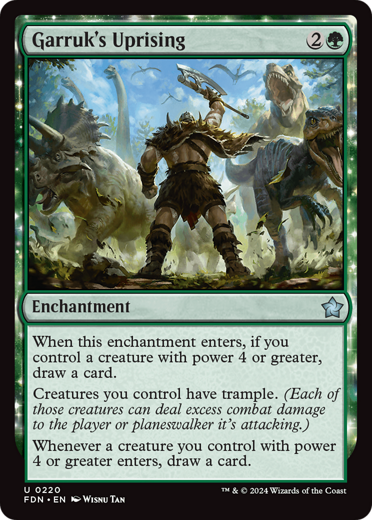 Garruk's Uprising [Foundations]-1
