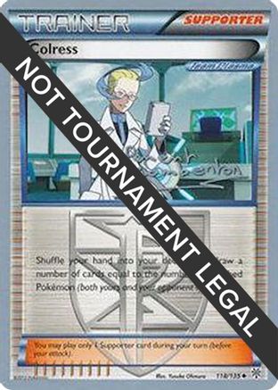 Colress (118/135) (Anguille Sous Roche - Clement Lamberton) [World Championships 2013]-1