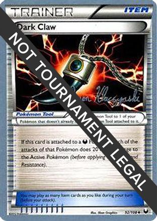 Dark Claw (92/108) (Darkrai Deck - Jason Klaczynski) [World Championships 2013]-1