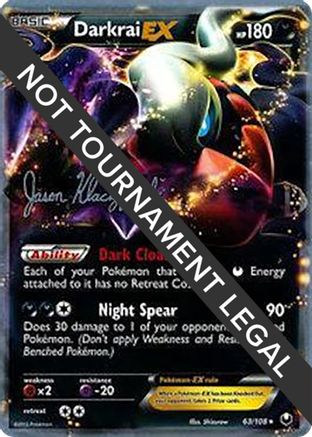 Darkrai EX (63/108) (Darkrai Deck - Jason Klaczynski) [World Championships 2013]-1