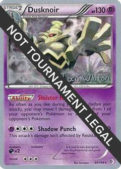 Dusknoir (63/149) (American Gothic - Ian Whiton) [World Championships 2013]-1