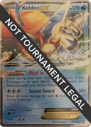 Keldeo EX (49/149) (American Gothic - Ian Whiton) [World Championships 2013]-1