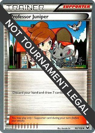 Professor Juniper (98/108) (Ultimate Team Plasma - Yugo Sato) [World Championships 2013]-1