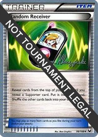 Random Receiver (99/108) (Darkrai Deck - Jason Klaczynski) [World Championships 2013]-1