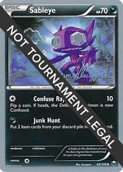 Sableye (62/108) (Darkrai Deck - Jason Klaczynski) [World Championships 2013]-1