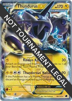Thundurus EX (38/116) (Ultimate Team Plasma - Yugo Sato) [World Championships 2013]-1