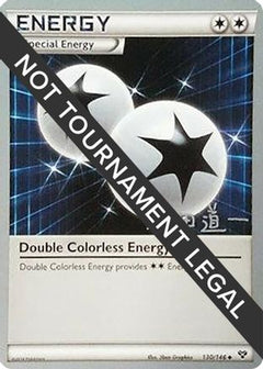 Double Colorless Energy (130/146) (Crazy Punch - Michikazu Tsuda) [World Championships 2014]-1