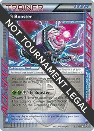 G Booster (92/101) (Emerald King - Andrew Estrada) [World Championships 2014]-1