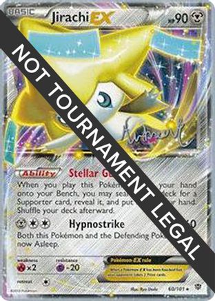 Jirachi EX (60/101) (Emerald King - Andrew Estrada) [World Championships 2014]-1