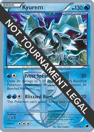 Kyurem (31/116) (Plasma Power - Haruto Kobayashi) [World Championships 2014]-1