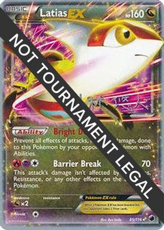 Latias EX (85/116) (Plasma Power - Haruto Kobayashi) [World Championships 2014]-1