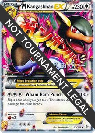 M Kangaskhan EX (79/106) (Crazy Punch - Michikazu Tsuda) [World Championships 2014]-1