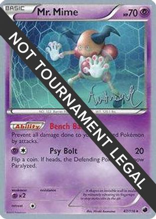 Mr. Mime (47/116) (Emerald King - Andrew Estrada) [World Championships 2014]-1
