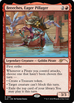Breeches, Eager Pillager (SLD-1551) - Secret Lair Drop Foil-1