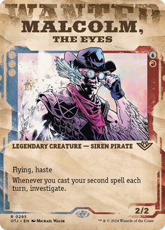 Malcolm, the Eyes (Showcase) [Outlaws of Thunder Junction]-1