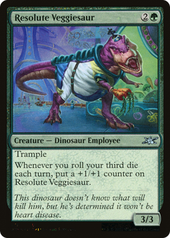 Resolute Veggiesaur (Galaxy Foil) [Unfinity]-1