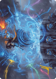 Flusterstorm // Flusterstorm (AMH3-054) - Modern Horizons 3 Art Series (Borderless) Foil-1