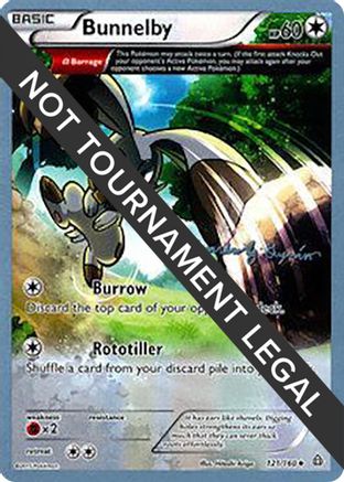 Bunnelby (121/160) (Primal Groudon - Alejandro Ng-Guzman) [World Championships 2015]-1