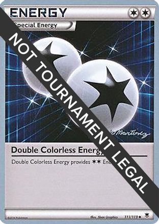 Double Colorless Energy (111/119) (Punches 'n' Bites - Patrick Martinez) [World Championships 2015]-1