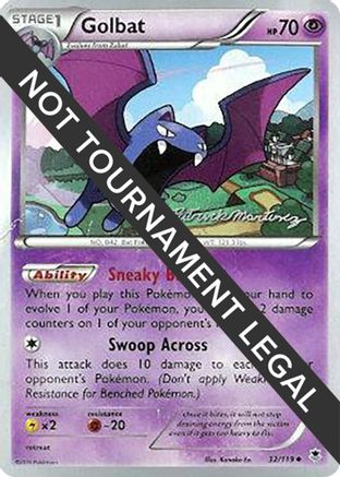Golbat (32/119) (Punches 'n' Bites - Patrick Martinez) [World Championships 2015]-1