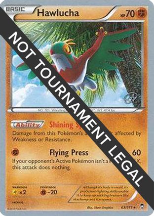 Hawlucha (63/111) (The Flying Hammer - Rowan Stavenow) [World Championships 2015]-1