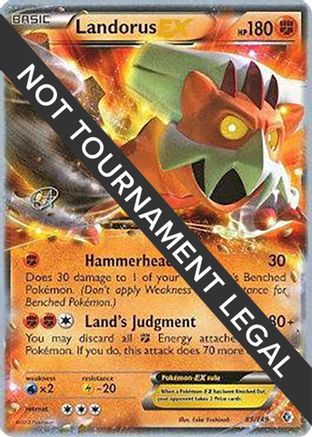 Landorus EX (89/149) (The Flying Hammer - Rowan Stavenow) [World Championships 2015]-1