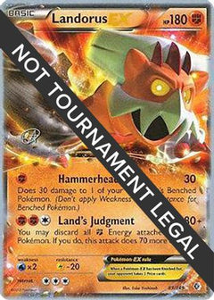 Landorus EX (89/149) (The Flying Hammer - Rowan Stavenow) [World Championships 2015]-1