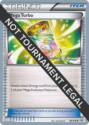 Mega Turbo (86/108) (Primal Groudon - Alejandro Ng-Guzman) [World Championships 2015]-1