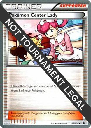 Pokemon Center Lady (93/106) (Punches 'n' Bites - Patrick Martinez) [World Championships 2015]-1