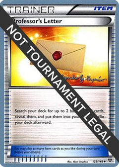 Professor's Letter (123/146) (Primal Groudon - Alejandro Ng-Guzman) [World Championships 2015]-1