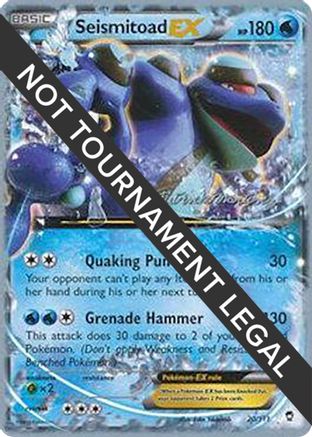 Seismitoad EX (20/111) (Punches 'n' Bites - Patrick Martinez) [World Championships 2015]-1