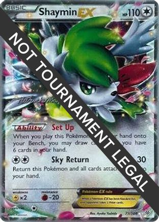 Shaymin EX (77/108) (Punches 'n' Bites - Patrick Martinez) [World Championships 2015]-1