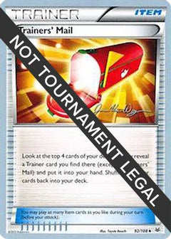 Trainers' Mail (92/108) (HonorStoise - Jacob Van Wagner) [World Championships 2015]-1