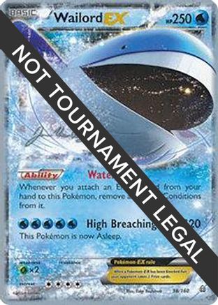 Wailord EX (38/160) (HonorStoise - Jacob Van Wagner) [World Championships 2015]-1