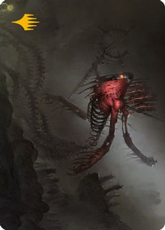 Drivnod, Carnage Dominus Art Card (Gold-Stamped Signature) (ASONE-020) - Art Series: Phyrexia: All Will Be One-1