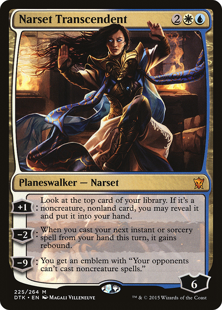 Narset Transcendent [Dragons of Tarkir]-1