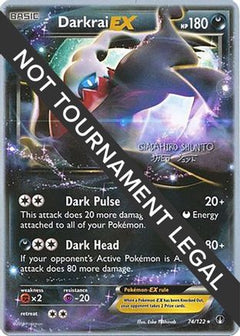 Darkrai EX (74/122) (Black Dragon - Shuntu Sadahiro) [World Championships 2016]-1