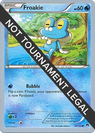 Froakie (38/122) (Ninja Blitz - Cody Walinski) [World Championships 2016]-1