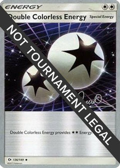 Double Colorless Energy (136/149) (Infinite Force - Diego Cassiraga) [World Championships 2017]-1