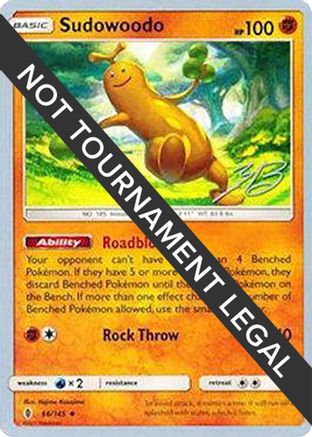 Sudowoodo (66/145) (Ice Path FTW - Zachary Bokhari) [World Championships 2017]-1