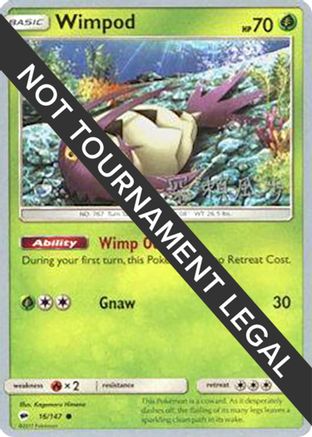 Wimpod (16/147) (Samurai Sniper - Kabu Fukase) [World Championships 2017]-1