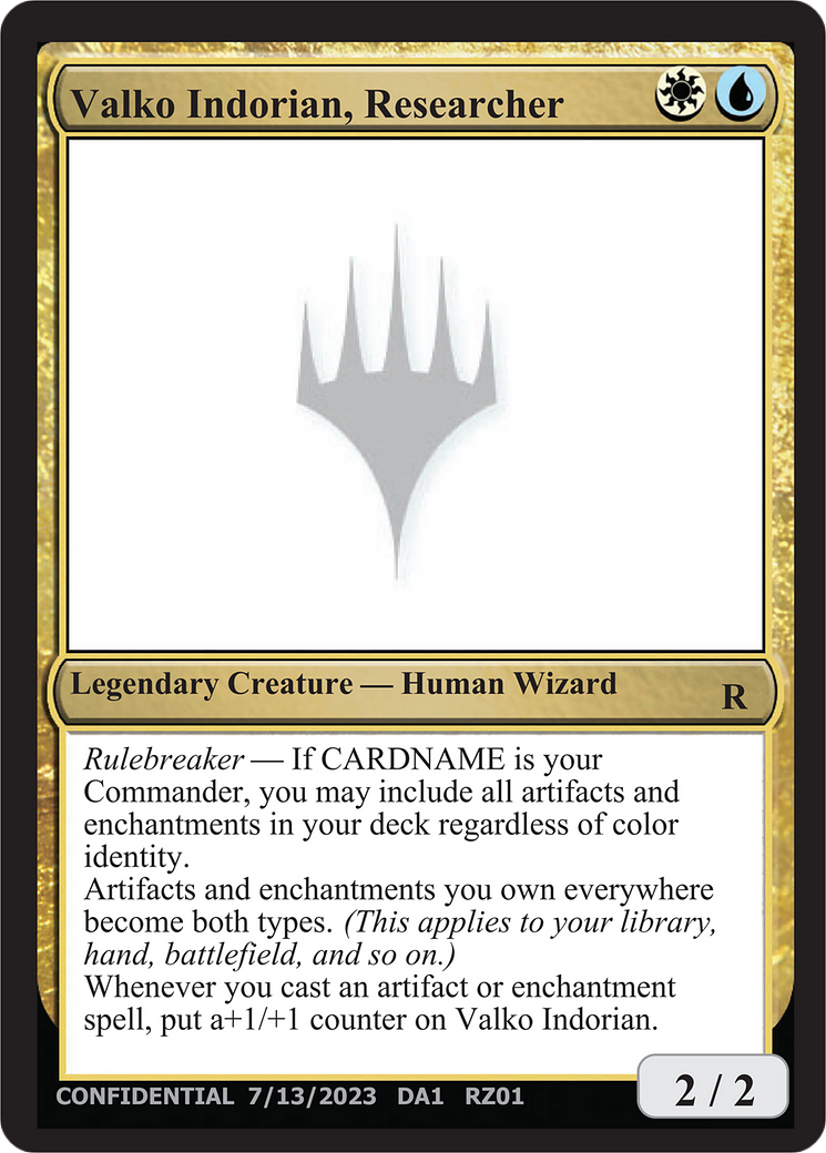Valko Indorian, Researcher (UNK-RZ01C) - Unknown Event-1