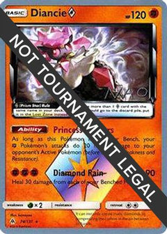 Diancie Prism Star (74/131) (Buzzroc - Naohito Inoue) [World Championships 2018]-1
