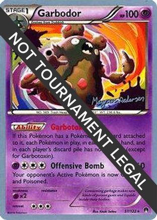 Garbodor (57/122) (Garbanette - Magnus Pedersen) [World Championships 2018]-1